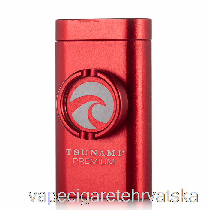 Vape Cigarete Tsunami Dugout I Grinder Red